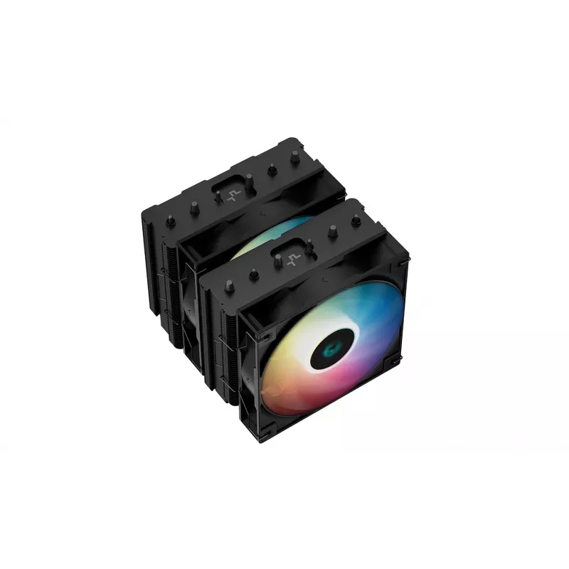 DeepCool AG620 BK ARGB processor-luchtkoeler 12 cm zwart, wit 1 stuk