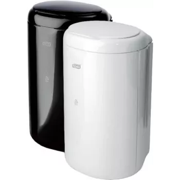 Afvalbak Tork B3 5 L, 360×167×200 mm, zwart — compacte hygiëne-afvalbak