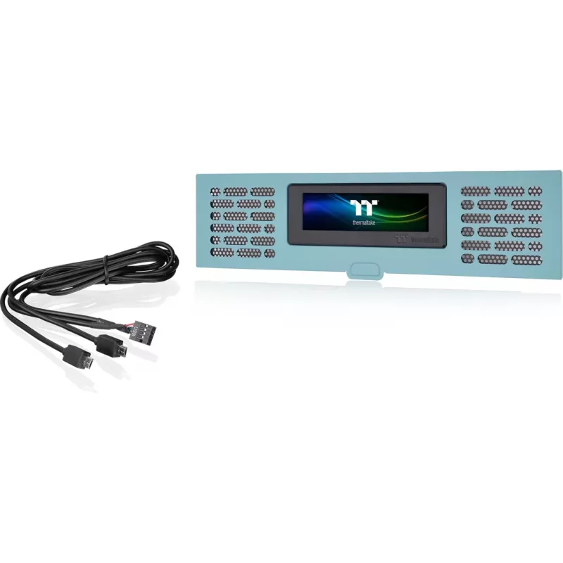 AC-067-OOCNAN-A1, full-tower, LCD-paneelkit, turquoise, 5 V, 14 W, 277,5 mm