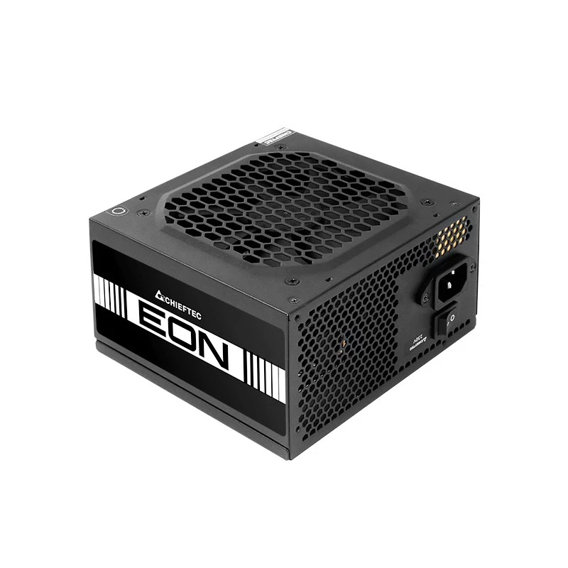 Chieftec EON Voeding 600 W 20+4-Pin ATX ATX zwart