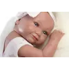 Vinyl babypop 40 cm van Llorens met realistische kenmerken en zachte lichaam