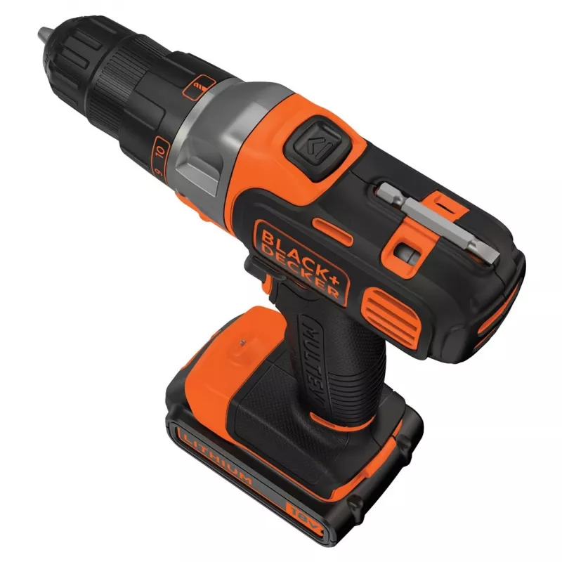 Black & Decker MT218K-QW oscillerende multitool zwart, oranje 8500 OPM
