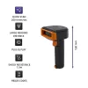 Draadloze barcodescanner QOLTEC 50878 1D/2D met laadstation