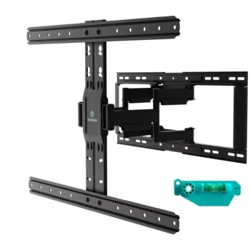 TV-vloerstandaard ONKRON SM6-B voor 32-inch-90-inch schermen, 50 kg draagvermogen, VESA 200x200-600x400, kanteling -10-5°, zwenkbereik 40°