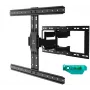 TV-vloerstandaard ONKRON SM6-B voor 32-inch-90-inch schermen, 50 kg draagvermogen, VESA 200x200-600x400, kanteling -10-5°, zwenkbereik 40°