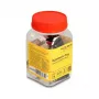 DeLOCK RJ50 modulaire stekker Cat.5e 25 stuks set stekker zwart zilver