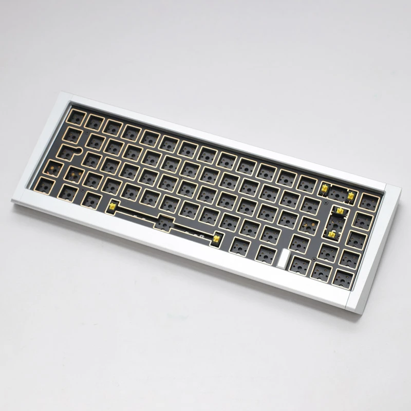 Ducky Outlaw 65 toetsenbord universeel USB US-Engels zilver