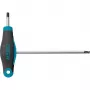Schroevendraaier 829KKT-T10, met T-greep blauw/zwart, met kogelkop