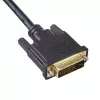 Akyga AK-AV-11 HDMI-naar-DVI-D-kabel (24+1), 1,8 m, zwart