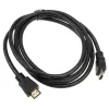 HDMI-kabel Akasa AK-CBHD19-20BK 2 m