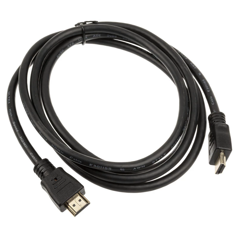 HDMI-kabel Akasa AK-CBHD19-20BK 2 m
