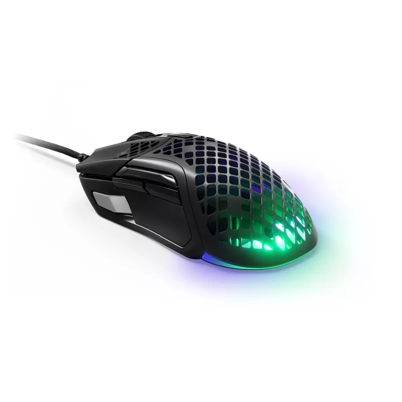 Steelseries Aerox 5 muis rechtshandig USB Type-A optisch 18000 DPI
