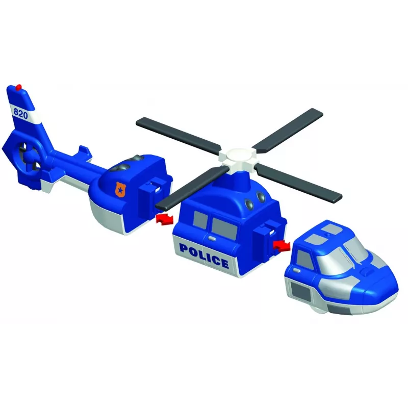 Voertuigset Popular Playthings Mix or Match Vehicles Police