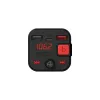 SAVIO FM-zender, Bluetooth 5.3, QC 3.0-oplader, LED-display, bass boost, TR-15, zwart