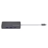 SilverStone SST-EP14C - USB 3.1 Type-C Gen1 naar HDMI, 3x USB 3.1 Gen 1 Type-A, 1x USB 3.1 Gen 1 Type-C (PD 2.0-laden) (SST-EP14C)