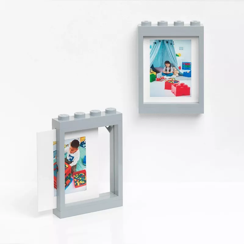 Fotolijst Room Copenhagen LEGO fotolijst steengrijs lichtgrijs