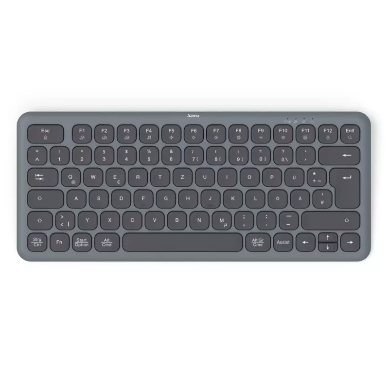 WK-500 multi-device-toetsenbord zwart-grijs