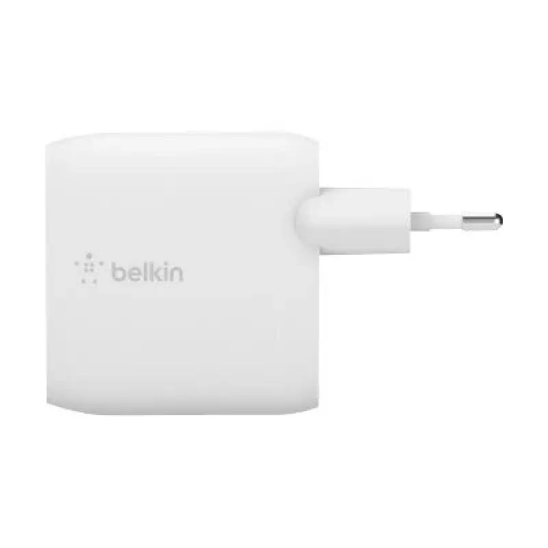Belkin BOOST CHARGE - voeding - 24 watt - QC 3.0 - 2 uitgangen (USB) - wit (WCB002VFWH)