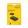 DeLOCK USB-switch 2 pc naar 1 apparaat 5 Gbps zwart