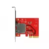 DeLOCK PCI Express > 1x externe CFexpress-sleuf - kaartlezer (CF) - PCI Express x4 3.0 (91748)