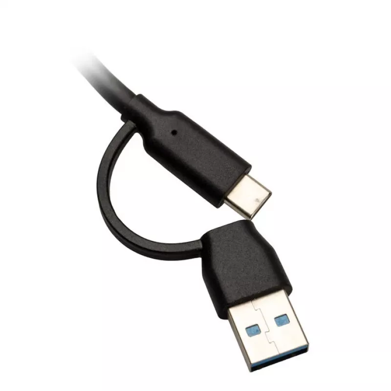 Nitro Concepts UH1, 10-poorts hybride USB-hub, USB 3.2