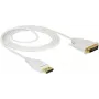 Videokabel-adapter DeLOCK 83814 2m DisplayPort DVI wit