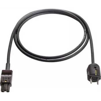Netsnoer AS Schwabe 70874, 2,00 m, zwart, nettoevoer