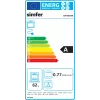 Simfer 6043SEDBB vrijstaand elektrisch fornuis, 62 L, wit
