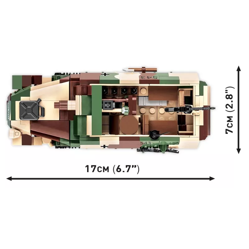 Sd.Kfz. 251/9 Stummel, constructiespeelgoed