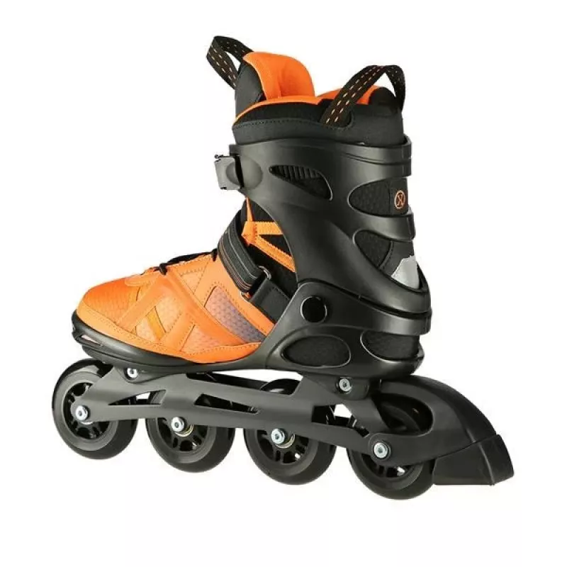 Inline skates Nils Extreme NA14112 ZWART-ORANJE MAAT 38