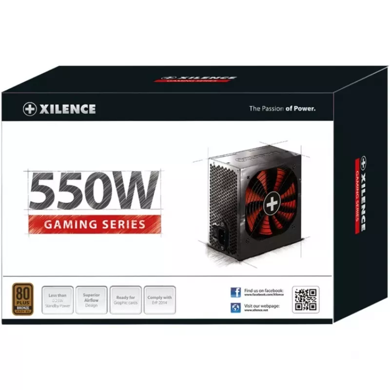 Voeding Xilence Performance A+ XN215 550 W