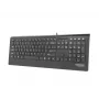 Natec Barracuda - toetsenbord - US - zwart - toetsenbord - US-Engels - zwart