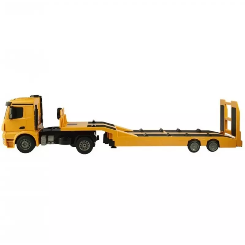 Double E 1/20 schaal kant-en-klare RC Mercedes-Benz Arocs oplegger met laadbak