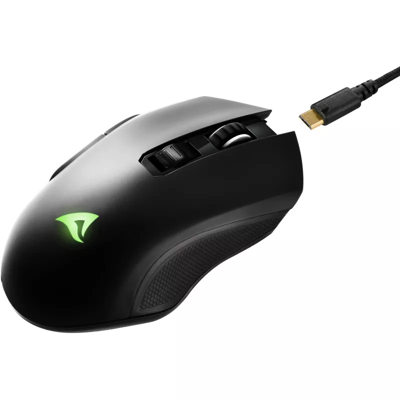 Gaming-headset Sharkoon SKILLER SGM30W (zwart) – draadloos, over-ear, ingebouwde microfoon
