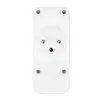 Power splitter MACLEAN MCE248 F/W — 3 AC-stopcontacten (1×16A, 2×6A) + 4×USB (2×A, 2×C PD 20W), EU-stekker, wit