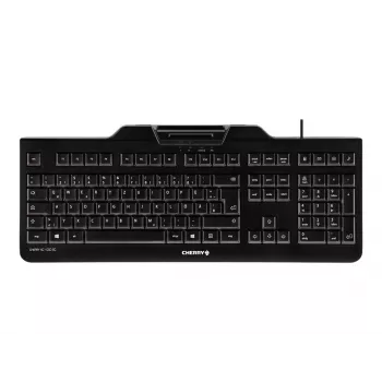 CHERRY KC 1000 SC toetsenbord USB QWERTZ Zwitsers zwart