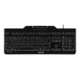 CHERRY KC 1000 SC toetsenbord USB QWERTZ Zwitsers zwart
