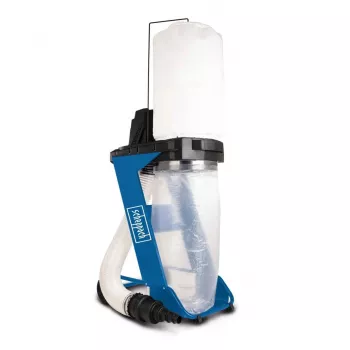 Droogzuiger Scheppach DC500 — 75 L, 550 W, 1150 m³/u, 2 m slang, 10 cm diameter