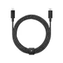 USB-kabel Native Union Belt USB 2.0 Type-C naar Type-C 2,4 m zwart