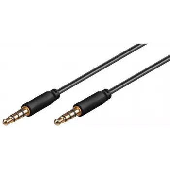 Microconnect IPOD017 audiokabel 1,5 m 3,5 mm zwart