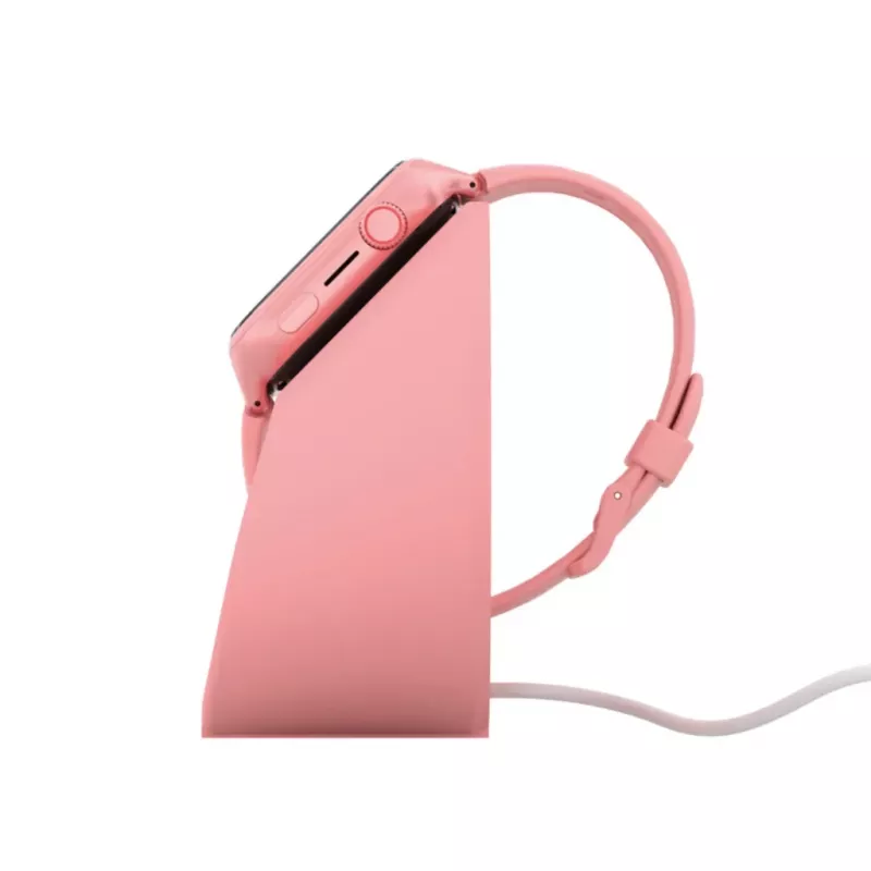 Oplaadstation Stelio ST-CHS01-PK Junior roze – USB-laaddock voor telefoons en tablets, enkele poort, compact