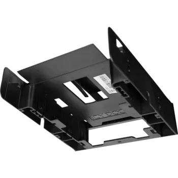 ICY DOCK 3.5 naar 13,30cm (5,25) frontpaneel-adapter Flex-Fit Trio MB343SP, zwart voor het opnemen van een 3.5 apparaat of een 3.5 harde schijf en 2