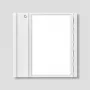 Siedle oproepknop TM 700-1-0 W wit (210011966-00)