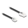 DeLOCK telefoonkabel RJ45-stekker naar RJ11-stekker zwart 3 m