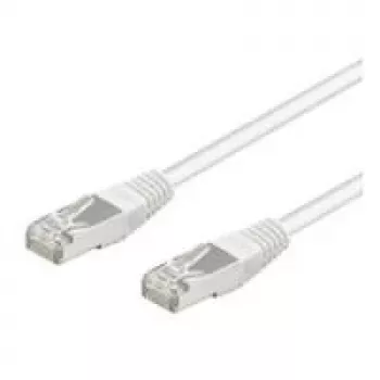 Wentronic Goobay CAT 5e patchkabel, SF/UTP, wit, 3 m - CCA koper-mix (93484)
