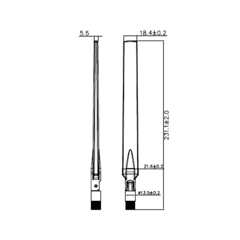 Rondstraalantenne DeLOCK 88913