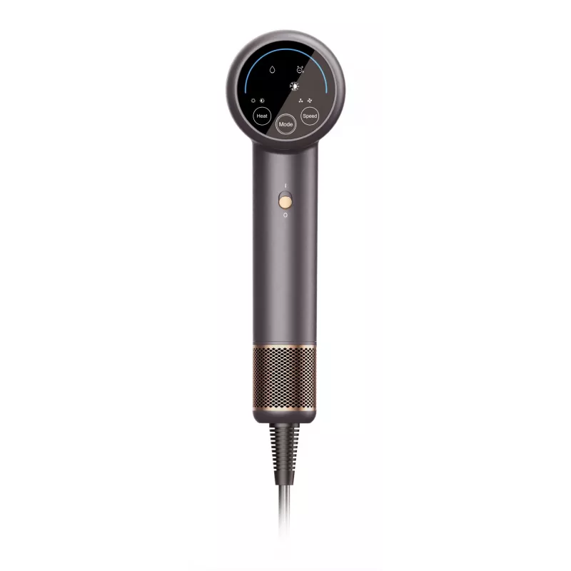 Haardroger Jimmy F8 1600 W, 3 temperatuurstanden, ionenfunctie, diffusoropzetstuk, grijs