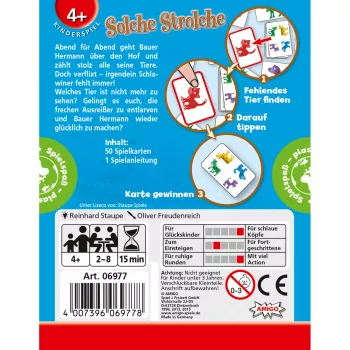 Solche Strolche, memoryspel