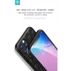 Softcase Devia Woven2 voor iPhone 11 Pro – geweven textuur, zwart