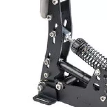 Gasklepextensie voor Simucube ActivePedal, Heusinkveld, model HE-SPU1TSCB, zilver